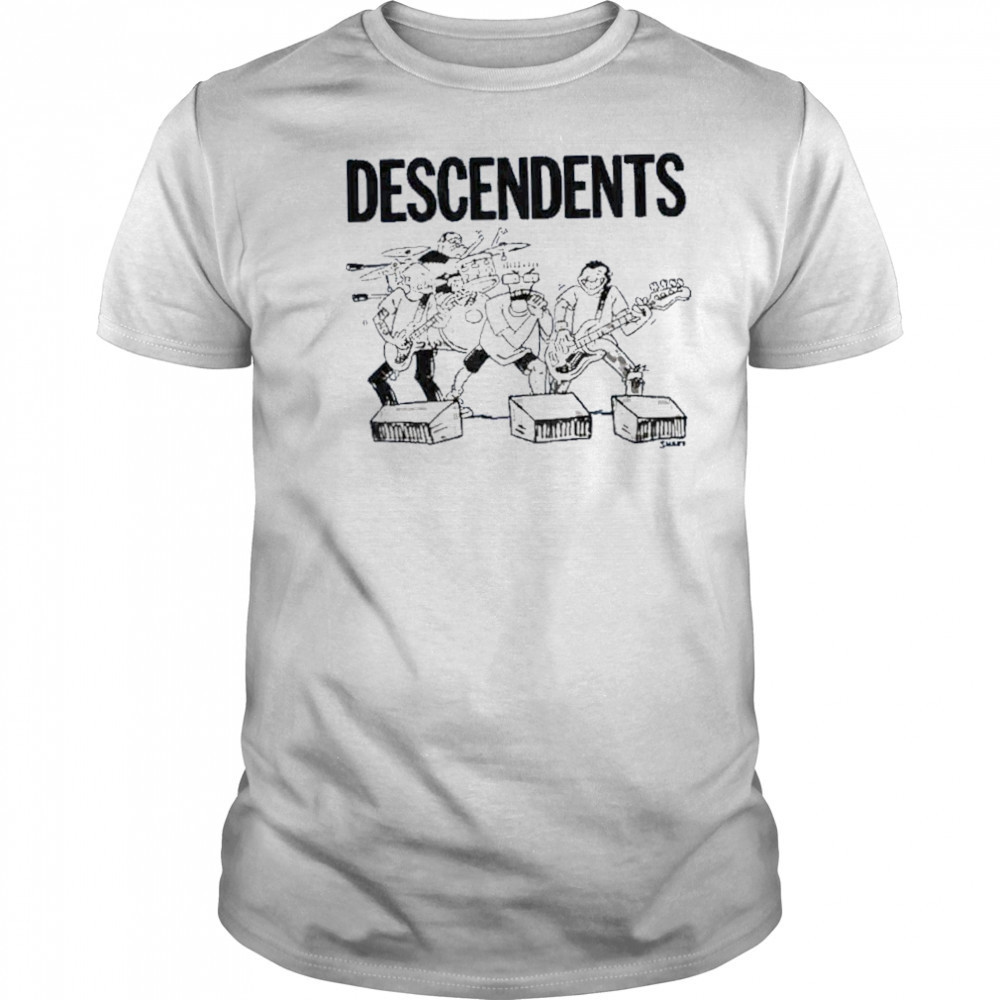 Descendents Live Cartoon Merchandise 2025 shirt