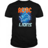 Detroit Lions ACDC Power Up Tour 2025 Shirt