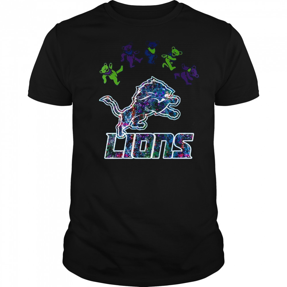 Detroit Lions Grateful Dead Night 60th Anniversary 2025 Shirt