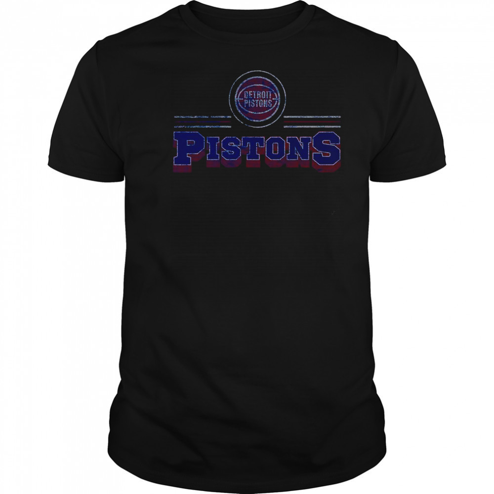 Detroit Pistons Fan Banner T-Shirt