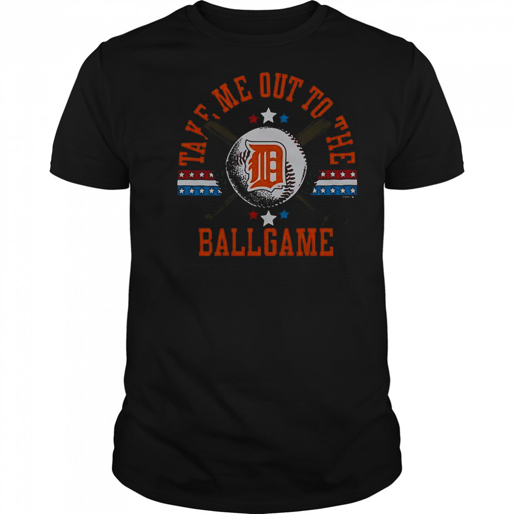 Detroit Tigers Take Me Out To The Ballgame T-Shirt