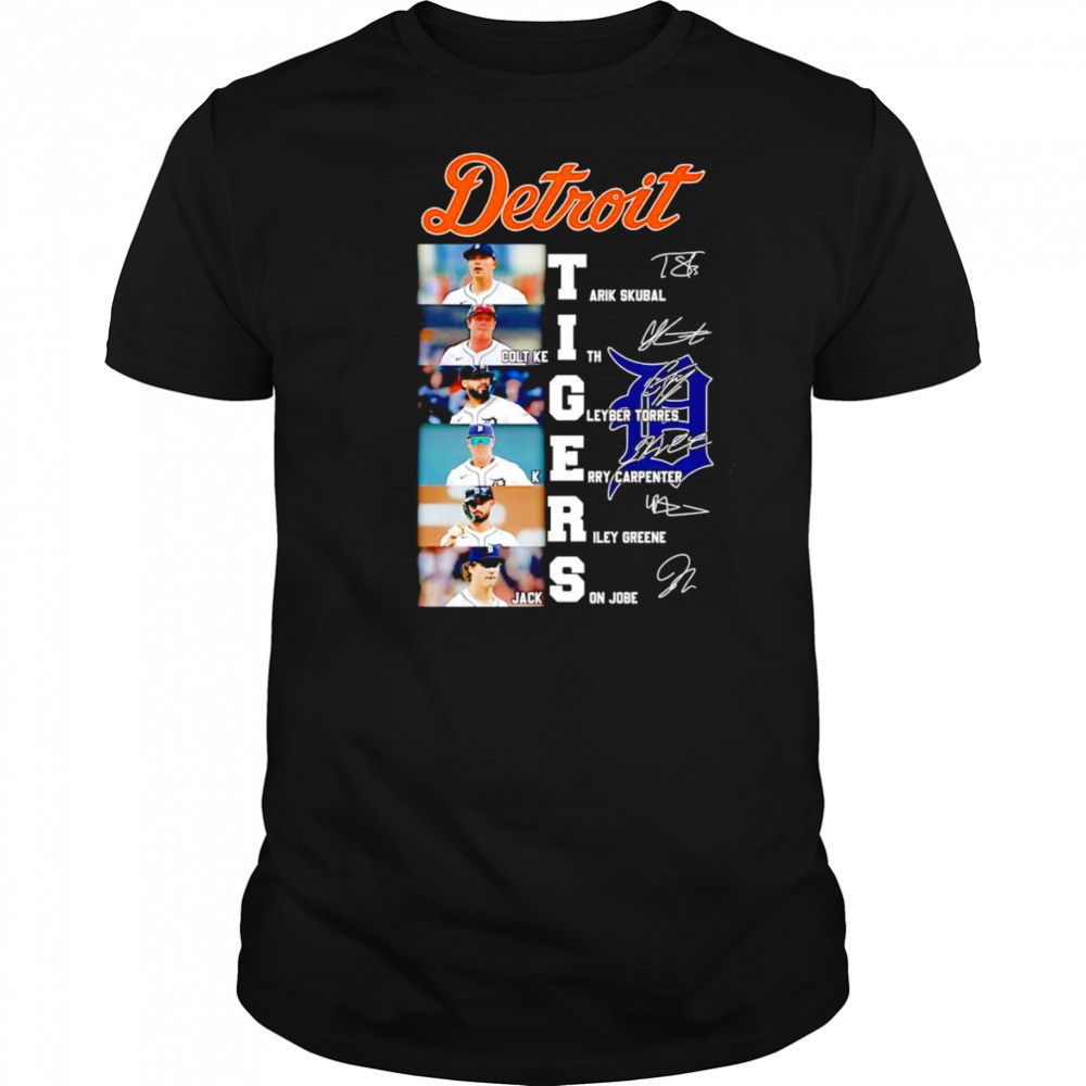 Detroit Tigers Tarik Skubal Colt Keith Gleyber Torres signature shirt