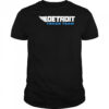 Detroit Track Team hockey shirt