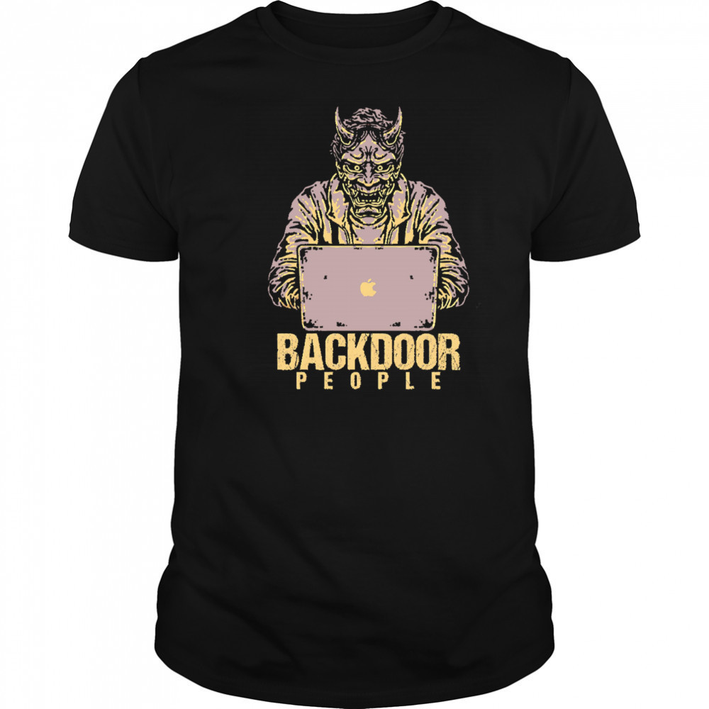 Devil Hacker Backdoor People shirt