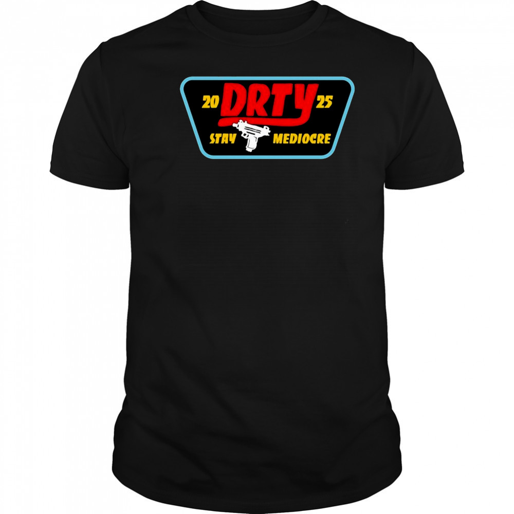 Dirtykid Syay Mediocre 2025 Uzi T-shirt