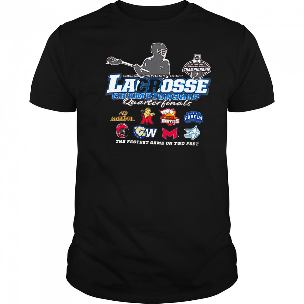 Division II Men’s Lacrosse Quarterfinals 2025 shirt