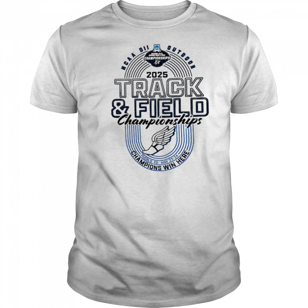 Division II Outdoor Track and Field Championships champions win here shirt