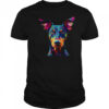 Doberman Dog Colorful Face Dog Lover Men Women shirt