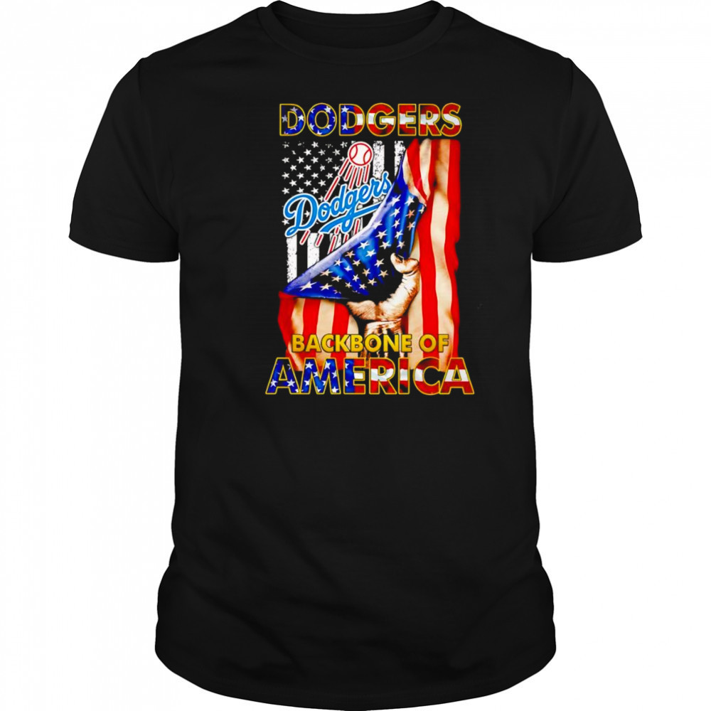 Dodgers backbone of America shirt