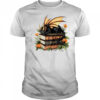 Dragon Books Cottagecore Flower Bookworm Book Lover shirt