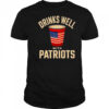 Drinks well with Patriots 4th of july shirt
