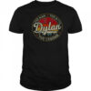 Dylan The Man The Myth The Legend Personalized Name T-Shirt