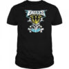 Eagles Bleed Green King Skull shirt
