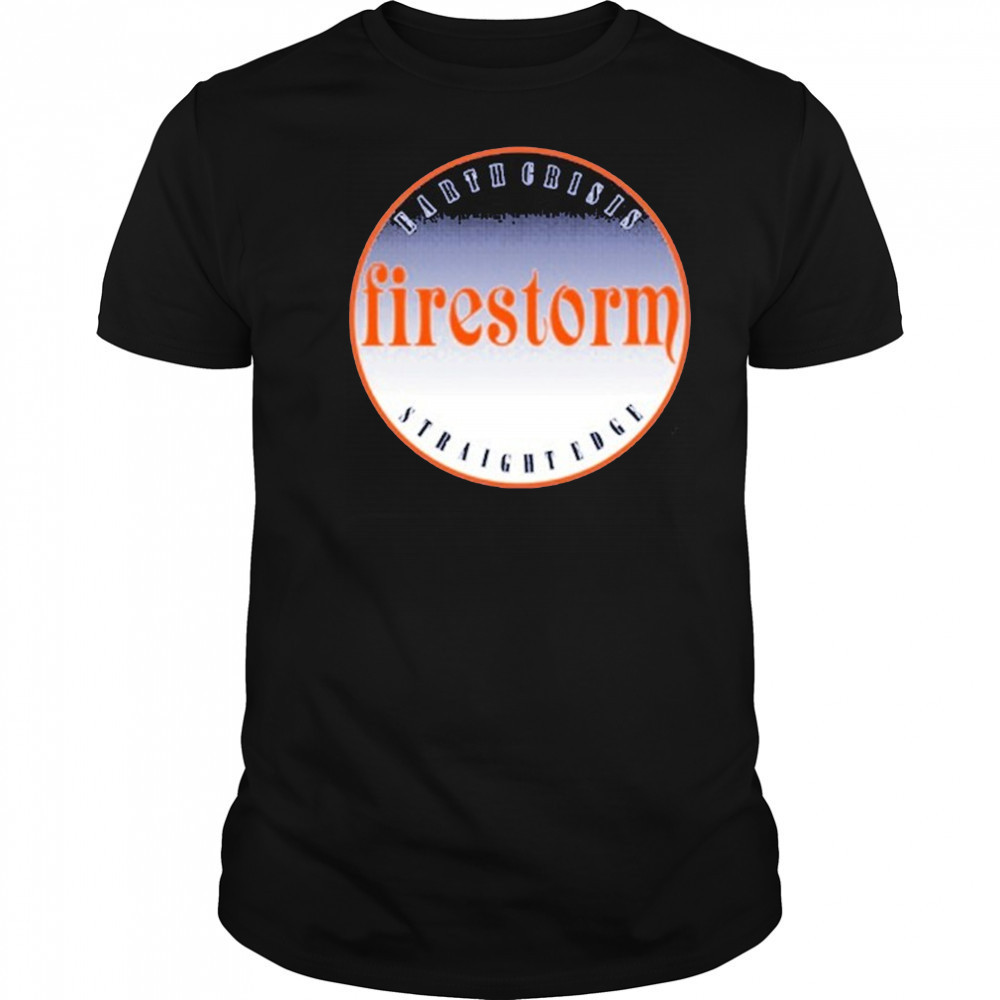 Earth Crisis Straightedge Circle T-shirt