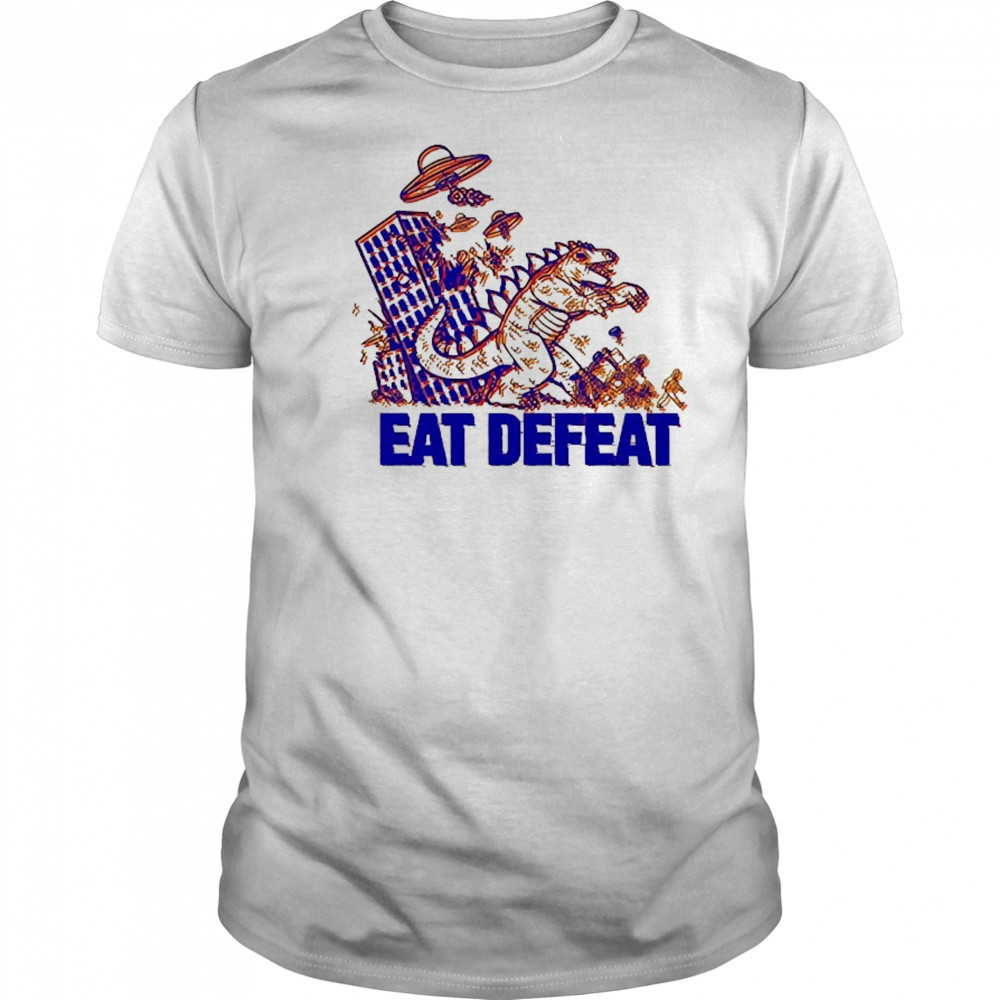 Eat Defeat Godzilla T-shirt