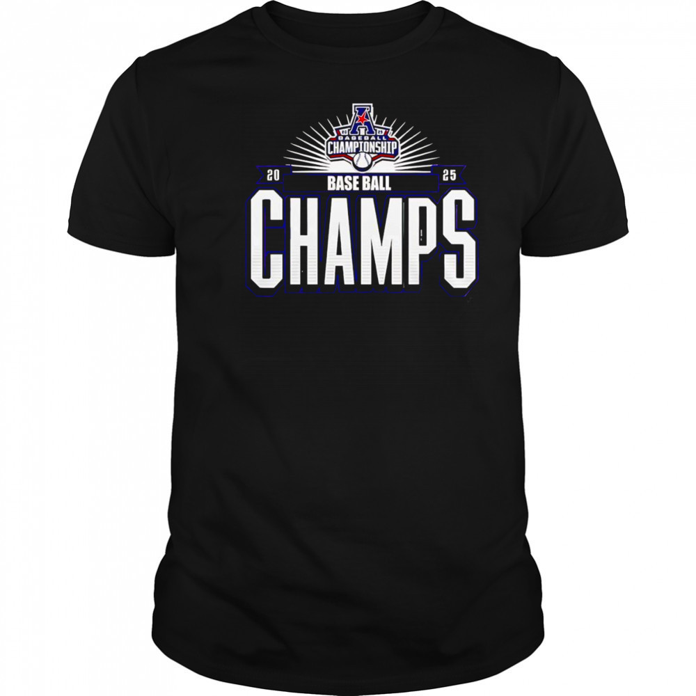 Ecu Baseball Champions AAC 2025 shirt