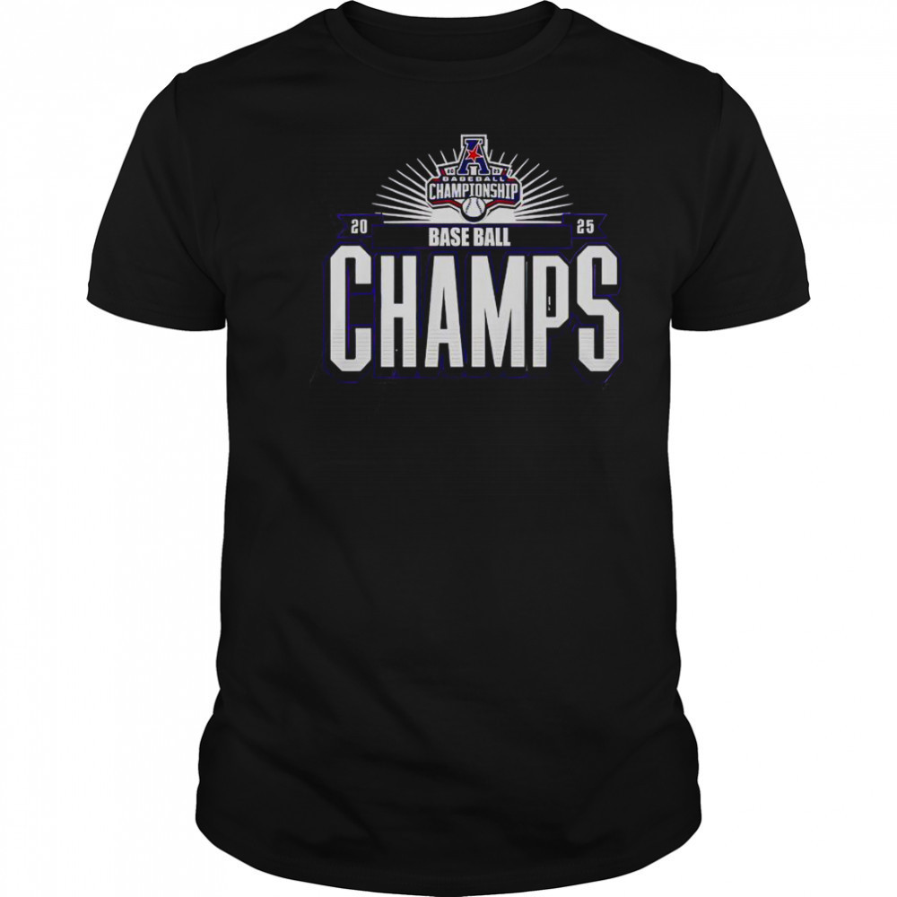 ECU Baseball Champions AAC 2025 T-Shirt
