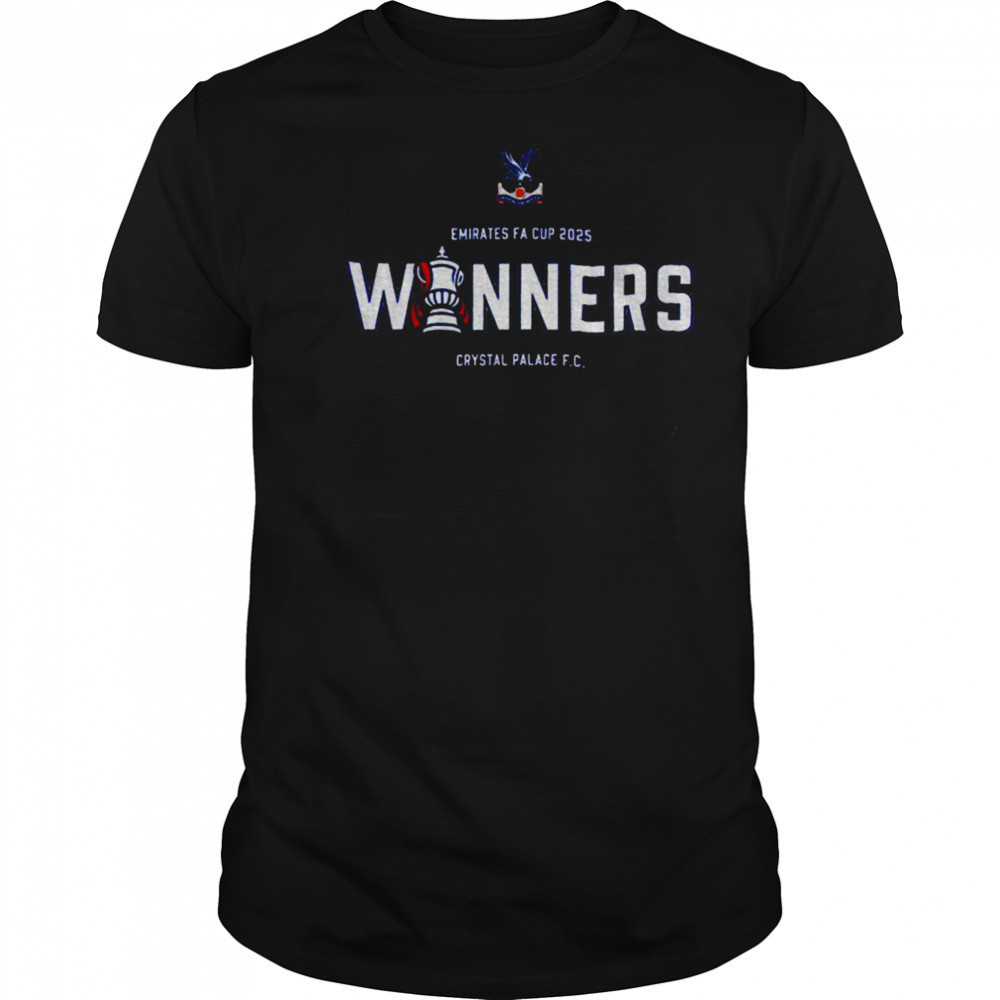 FA Cup Emirates Winners Crystal Palace Football Club 24 25 shirt