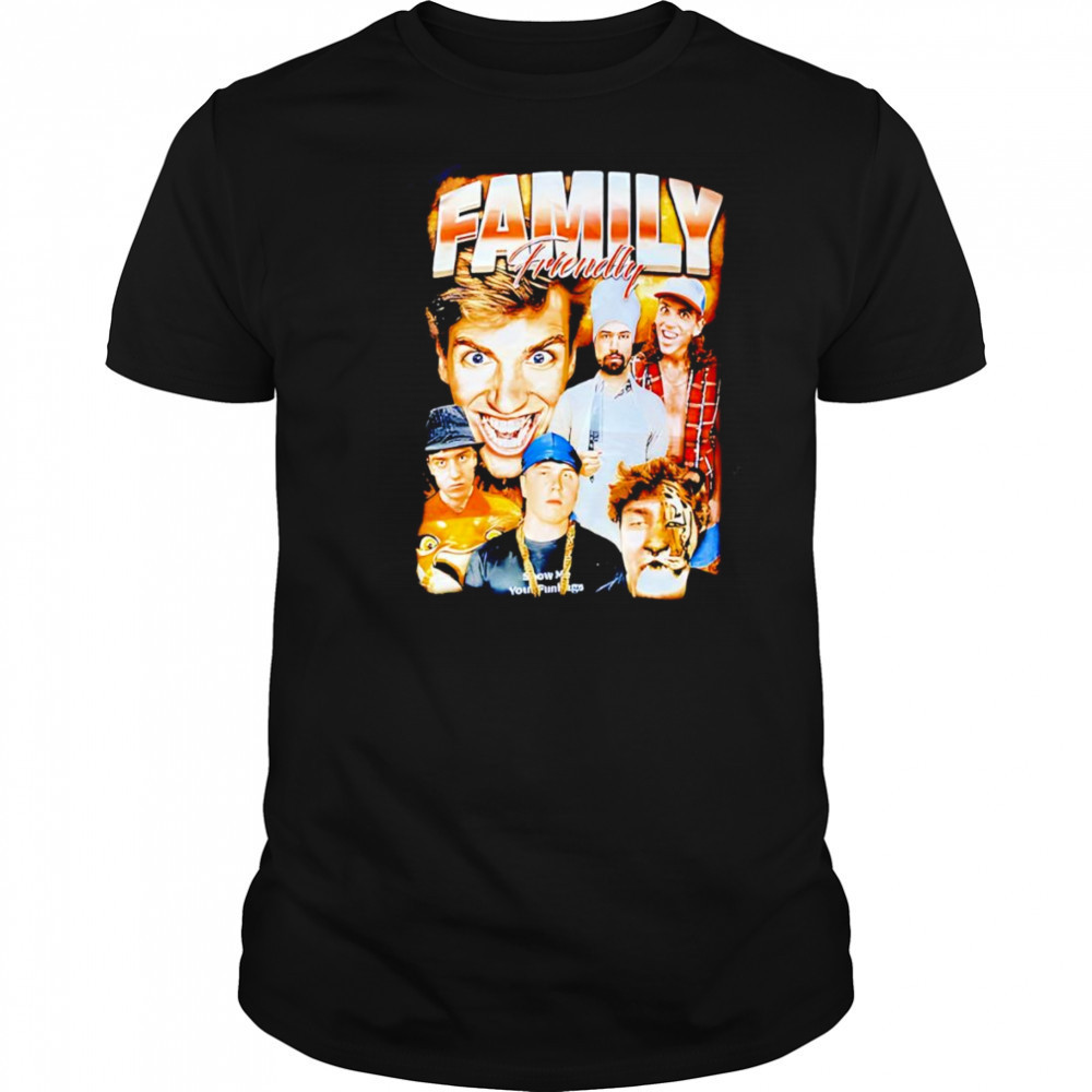 Family friendly retro shirt