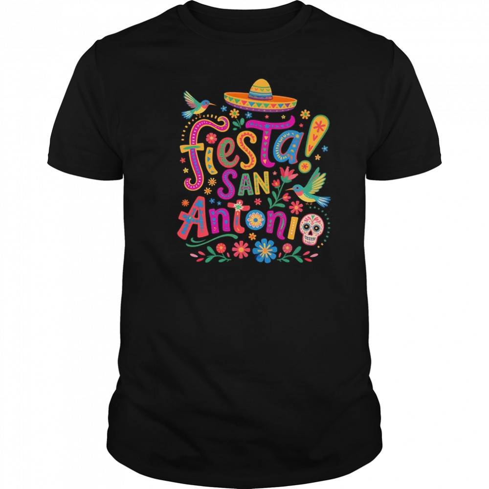 Fiesta Squad San Antonio Texas Cinco De Mayo Lets Fiesta shirt