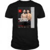 Fight Night Whittaker Vs De Ridder Middleweight Bout July 26 2025 Saturday Poster t-shirt