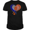 Fingerprint Heart It’s In My DNA Syracuse Orange T-Shirt