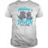 Fiona and Fritz Making a Splash Mod Deng shirt