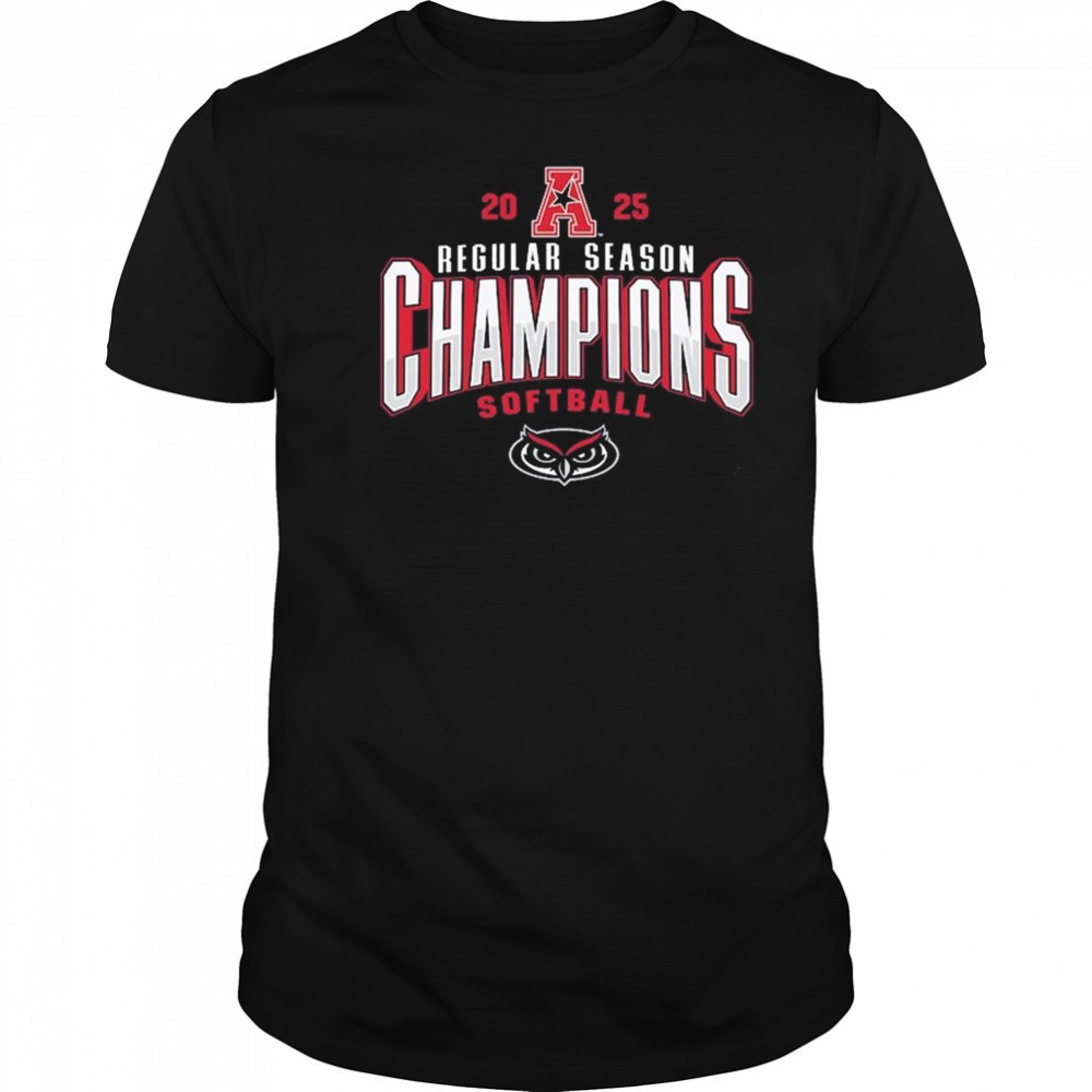 Florida Atlantic Owls 2025 AAC Softball Regular Season Champions Shirt
