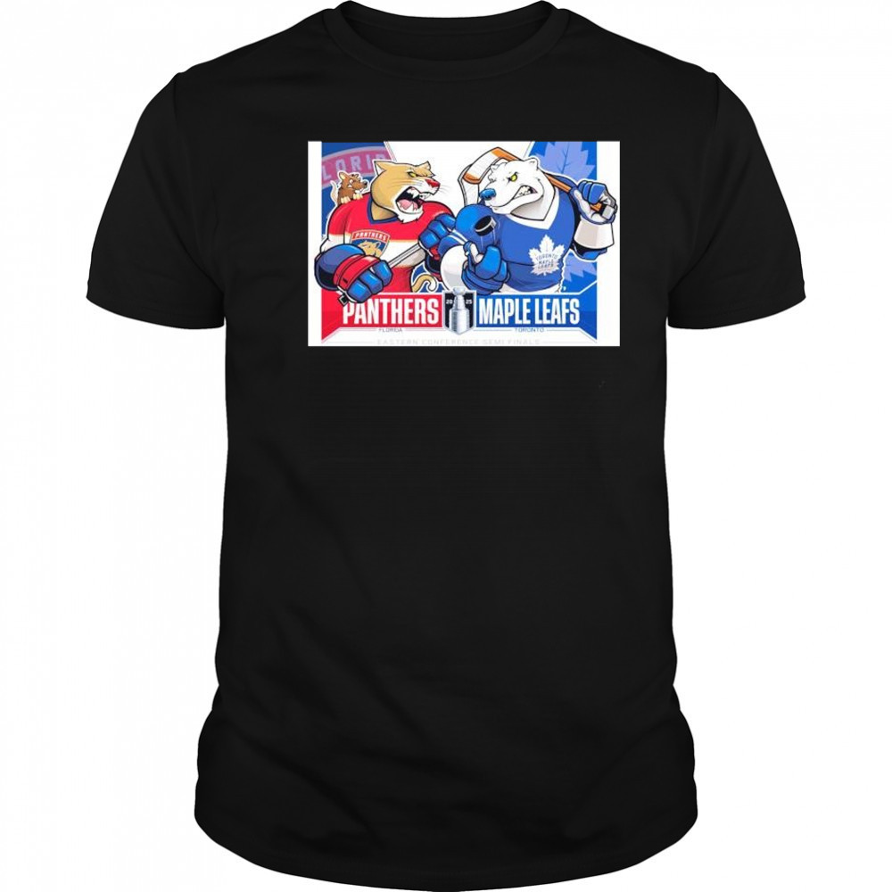 Florida Panthers vs Toronto Maple Leafs 2025 Stanley cup mascot shirt