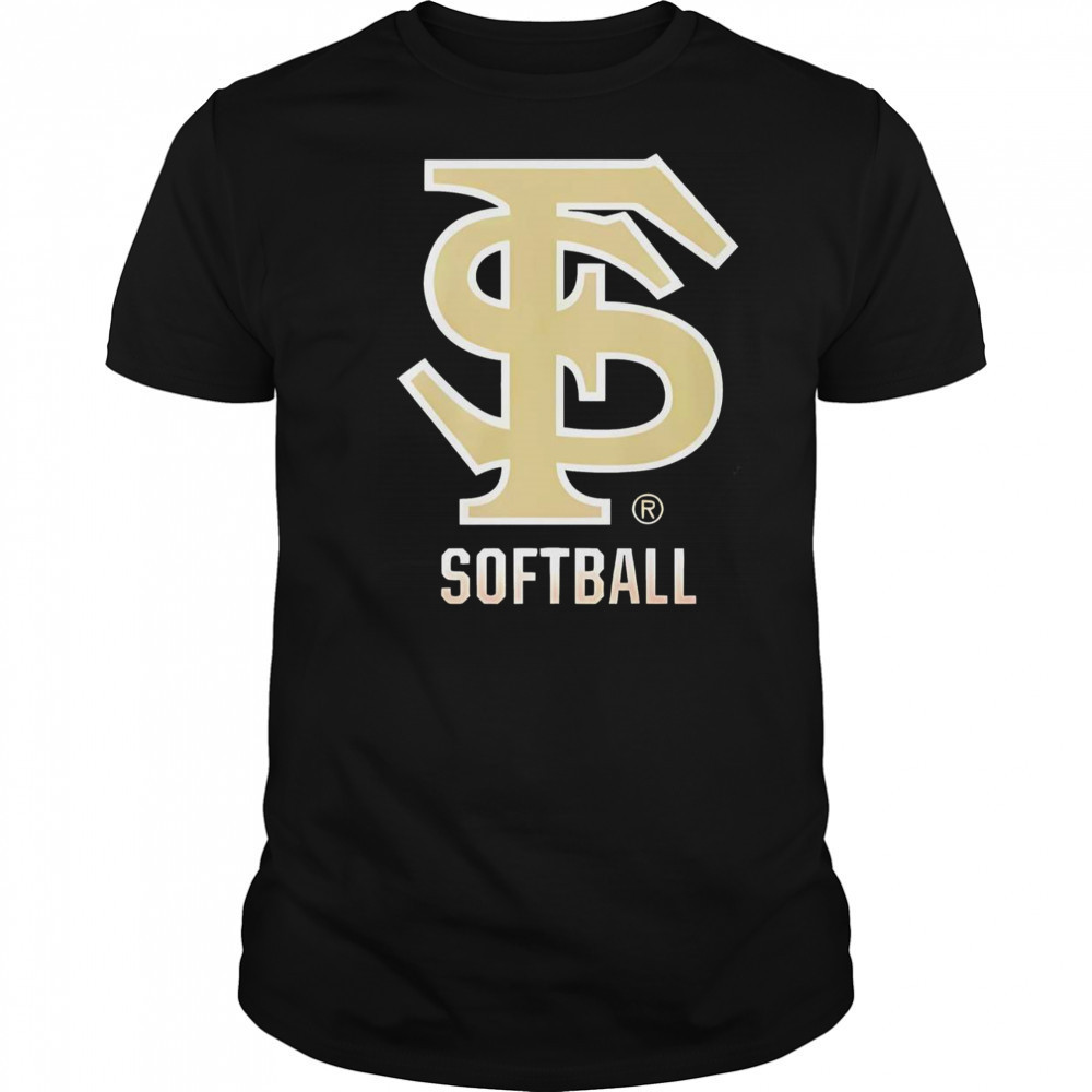 Florida State Seminoles Softball Logo T-Shirt