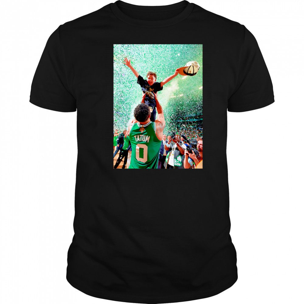 Forever Thankful That Jayson Christopher Tatum Was Able To Deliver A Banner To The City Of Boston shirt