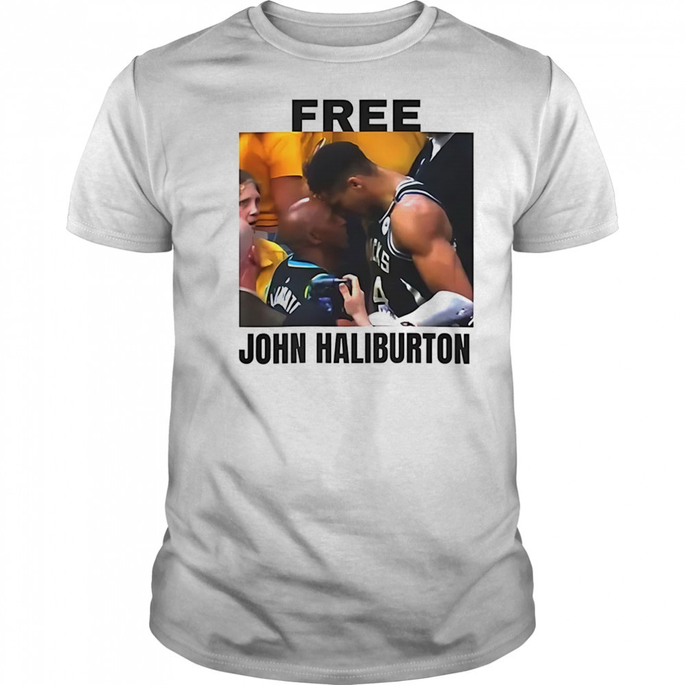 Free John Haliburton shirt
