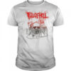 Full Of Hell Skull T-shirt
