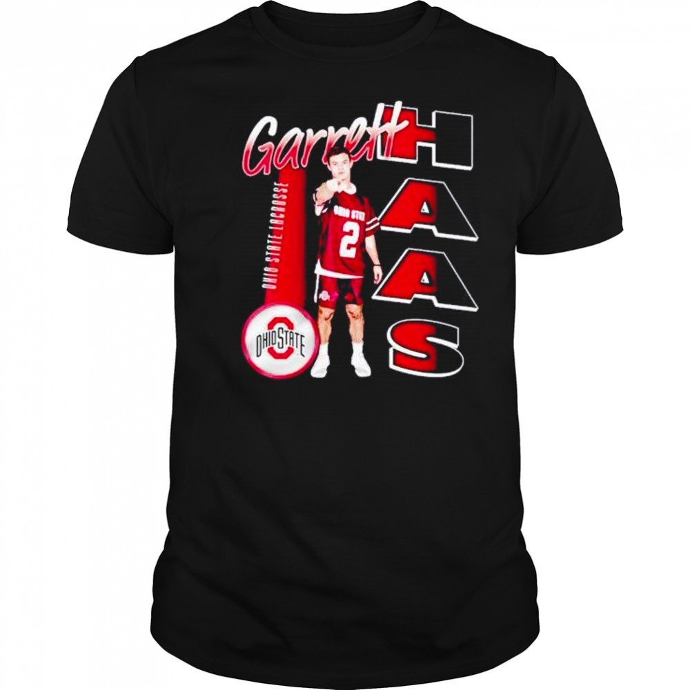 Garrett Haas Ohio State Buckeyes lacrosse illustrated shirt