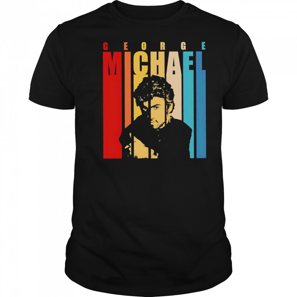 George Michael era sunset shirt