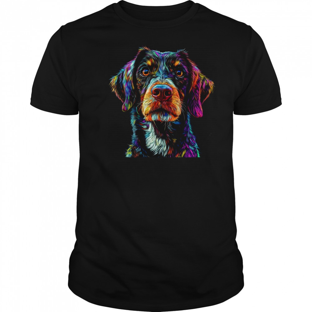 German Shorthaired Pointer Dog Colorful Face Dog Lover Men Women shirt