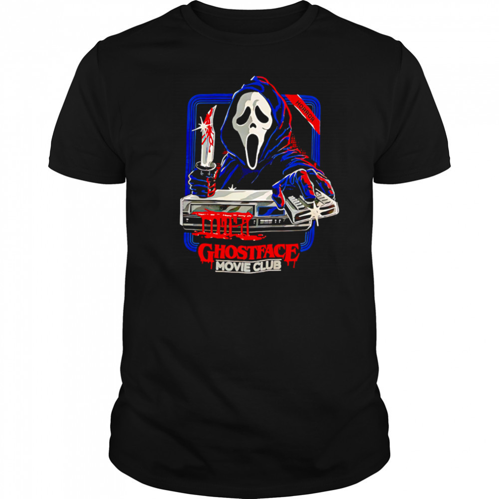 Ghostface Movie Club classic shirt