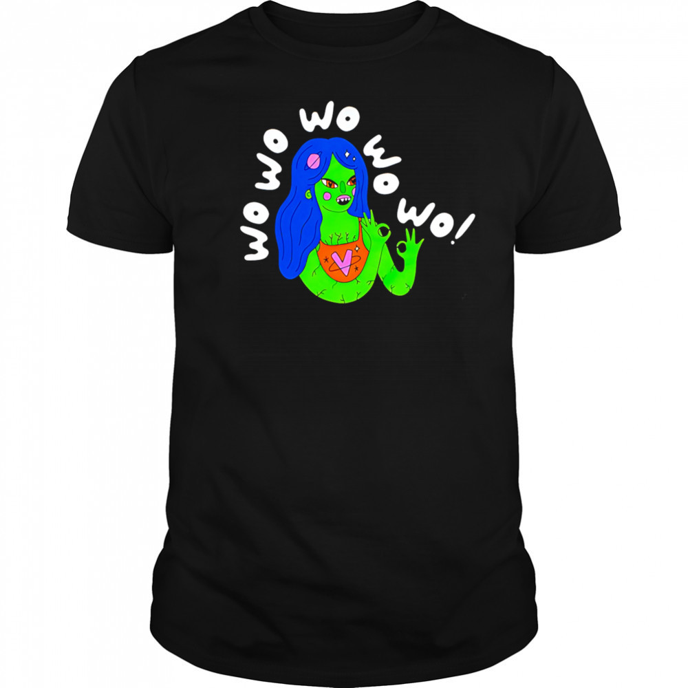 Gloopy Industries Merch Martian Girl shirt