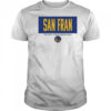 Golden State Warriors San Fran Crossbar T-Shirt