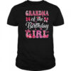 Grandma Of The Birthday Girl Family Pink Coquette Bow shirt