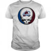 Grateful Dead with Colorado Avalanche NHL Hockey logo shirt