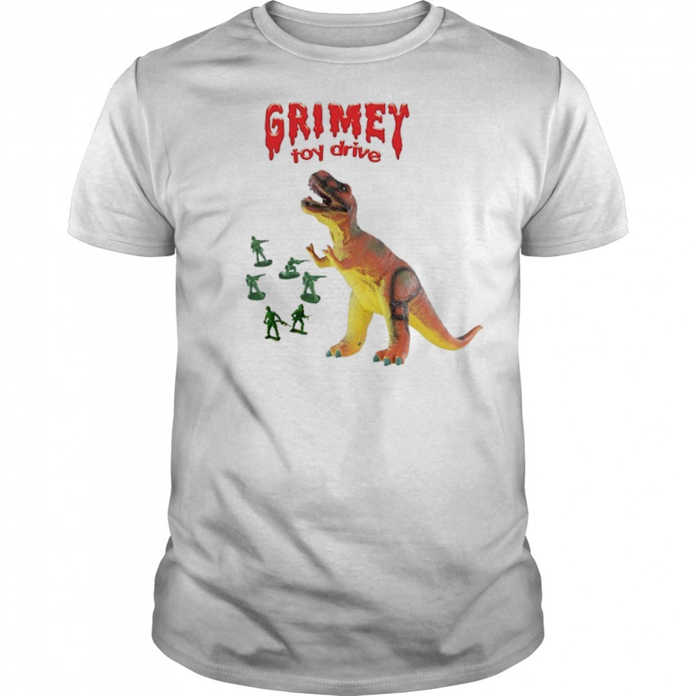 Grimey Toy Drive Dinosaur T-shirt