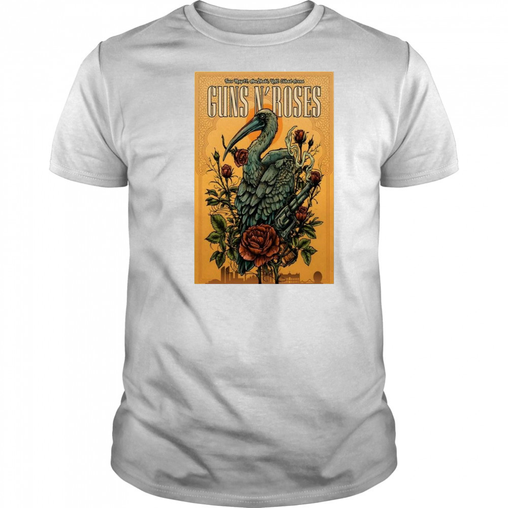 Guns N’ Roses Abu Dhabi, Etihad Arena, May 27, 2025 Shirt