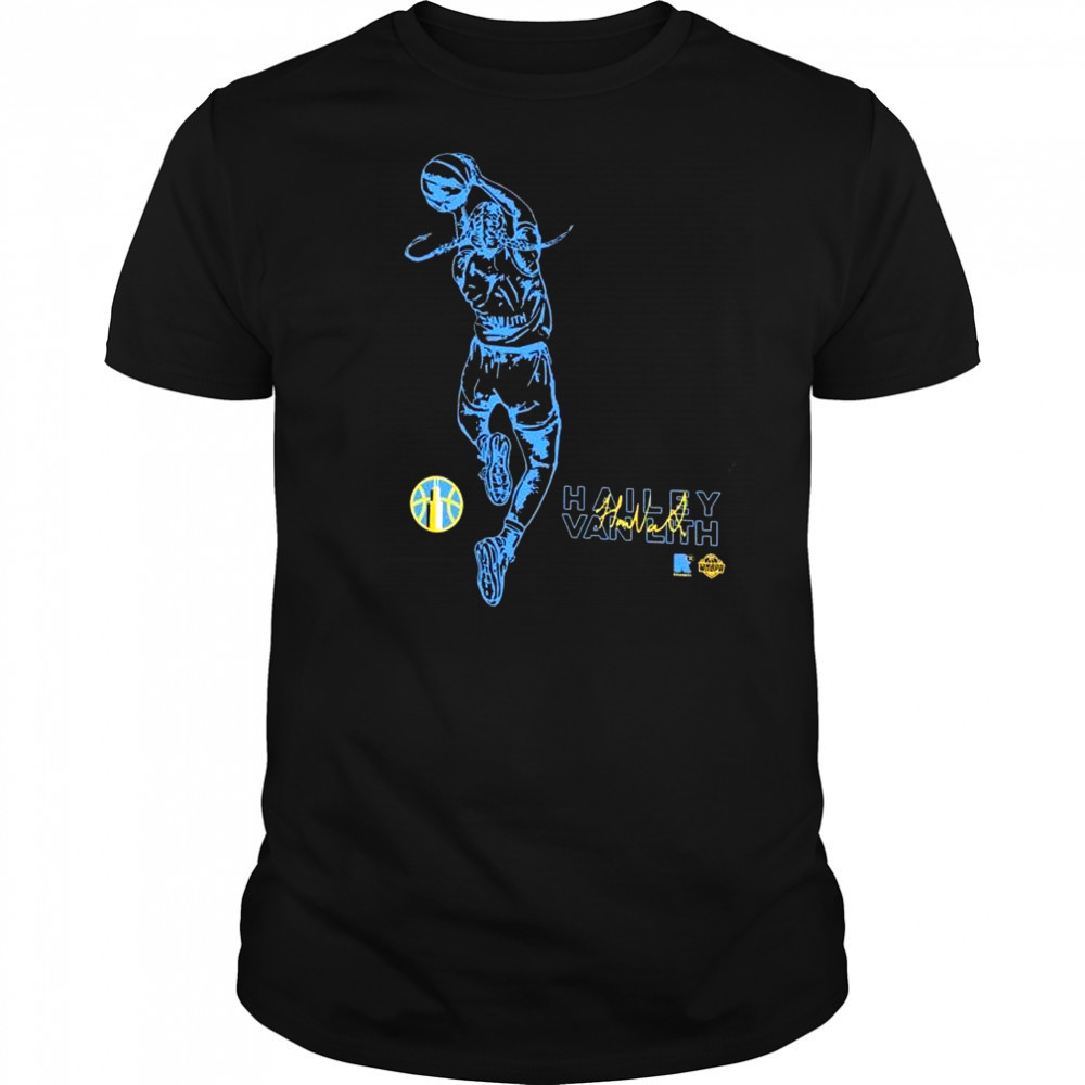 Hailey Van Lith Chicago Sky WNBA Draft Night Signature t-shirt