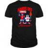 Hands Off Harvard Subtle FDT bear and penguin shirt