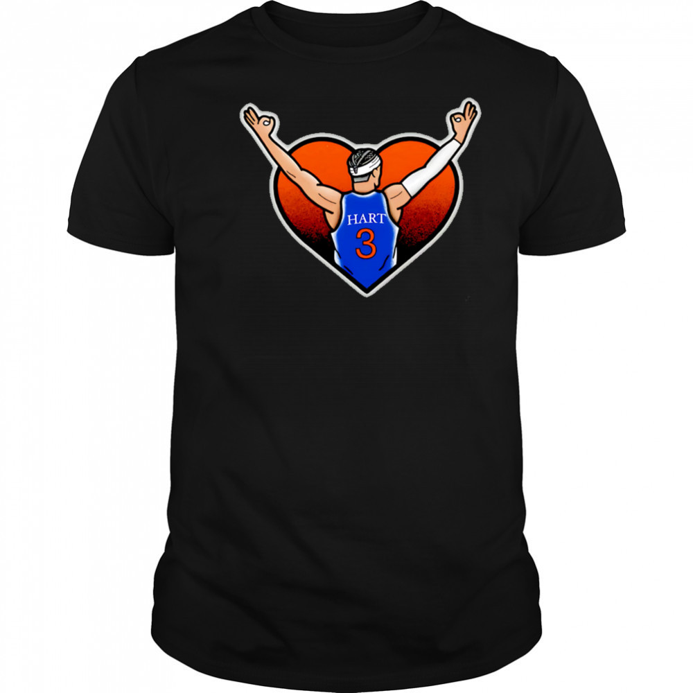 Hart of NY Knicks Basketball shirt