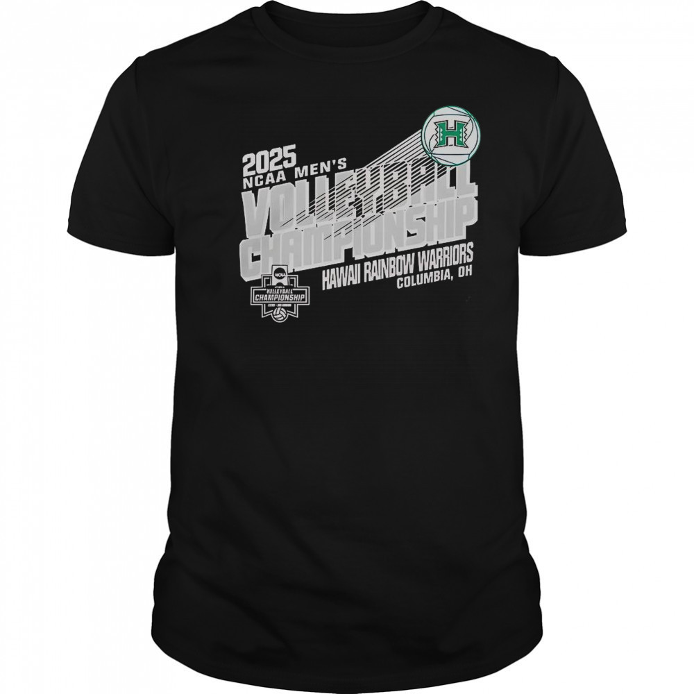 Hawaii Warriors 2025 NCAA Men’s Volleyball Championship T-Shirt