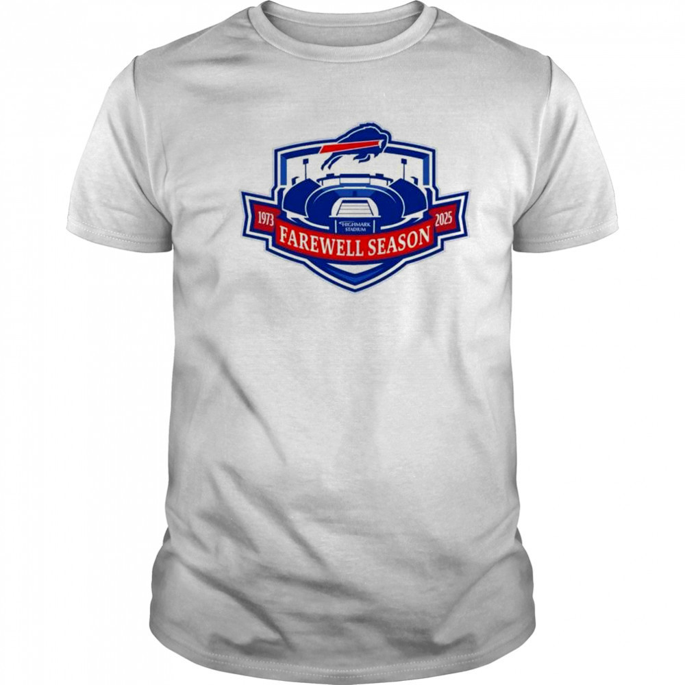 Highmark Stadium Farewell Season 1973-2025 Buffalo Bills t-shirt