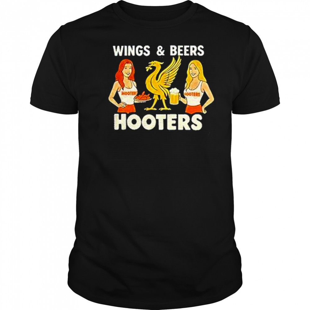Hooters Liverpool Wings And Beers Shirt