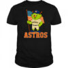 Houston Astros Orbit mascot American flag shirt